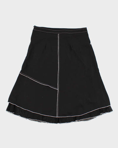 Vintage Y2k 00s Black Layered Skirt - S