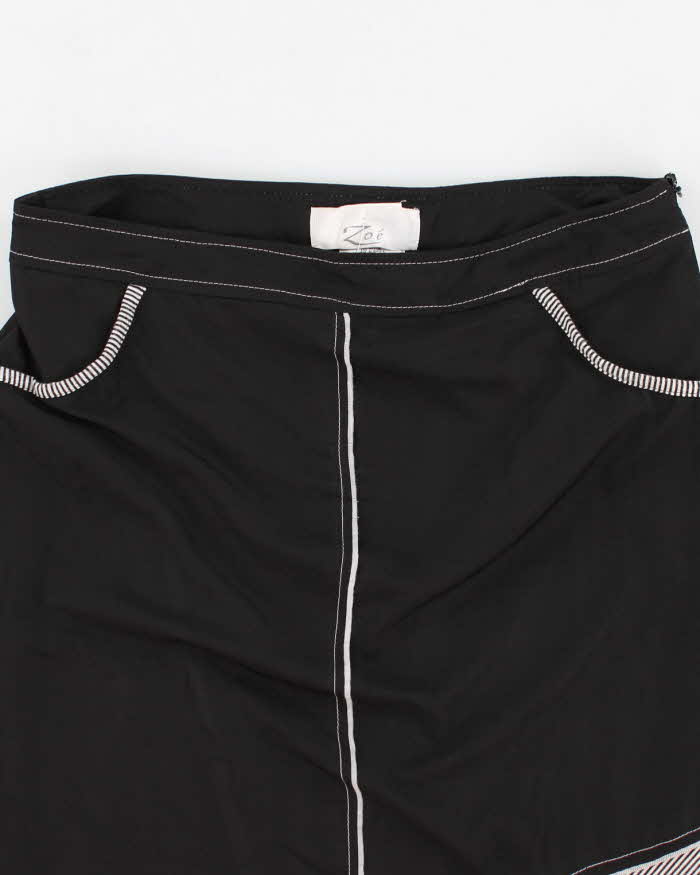 Vintage Y2k 00s Black Layered Skirt - S