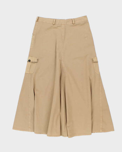 Y2k 00s Cargo Style  Maxi Skirt - S