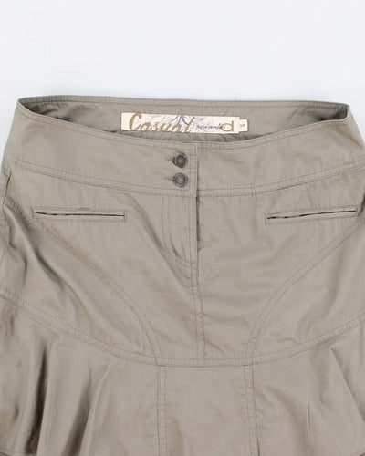 Y2k 00s Tiered Cargo Skirt - S