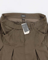 Deadstock Mexx Khaki Pleated Skirt - M