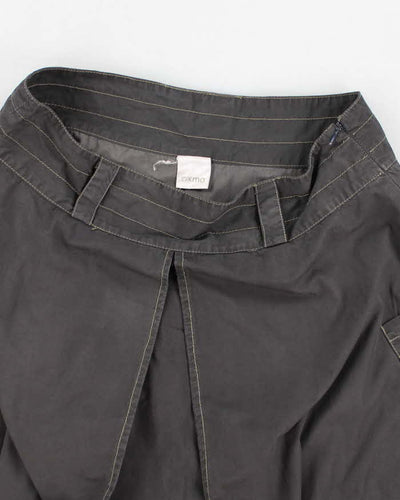 Y2k 00s Oxmo Grey Cargo Style Skirt - M