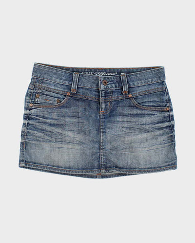 Y2k 00s  Guess Jeans Mini  Denim Skirt - W26