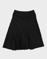Y2k 00s Dalia Black Skirt - XS