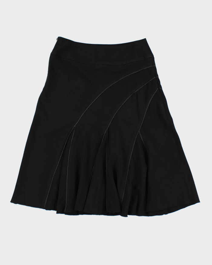 Y2k 00s Dalia Black Skirt - XS