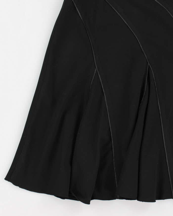 Y2k 00s Dalia Black Skirt - XS