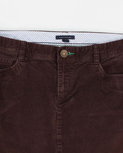 Y2k 00s Tommy Hilfiger Brown Corduroy - W36