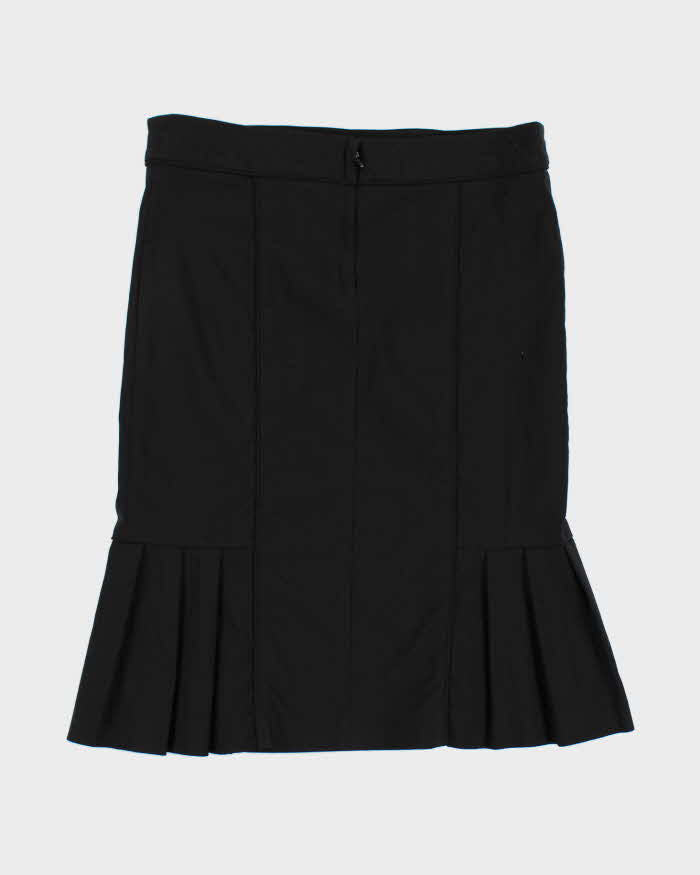 Y2k 00s Le Chateau Black Suit Skirt - W30