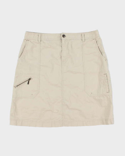 Eddie Bauer Beige Cargo Skirt - S