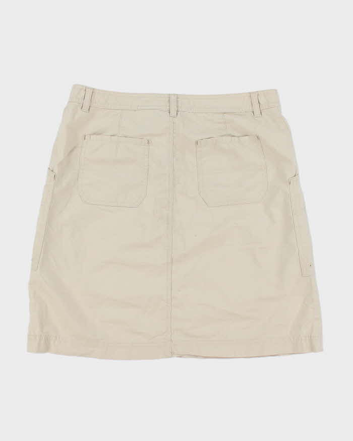 Eddie Bauer Beige Cargo Skirt - S