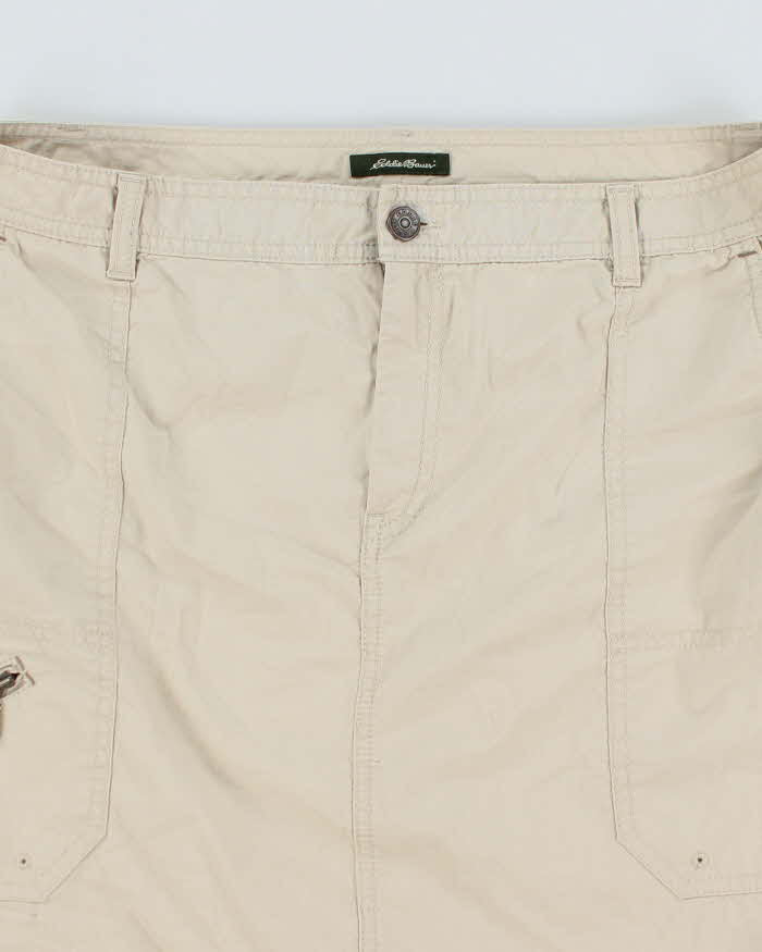 Eddie Bauer Beige Cargo Skirt - S