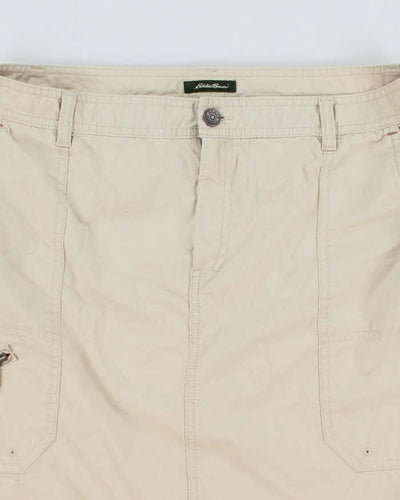Eddie Bauer Beige Cargo Skirt - S