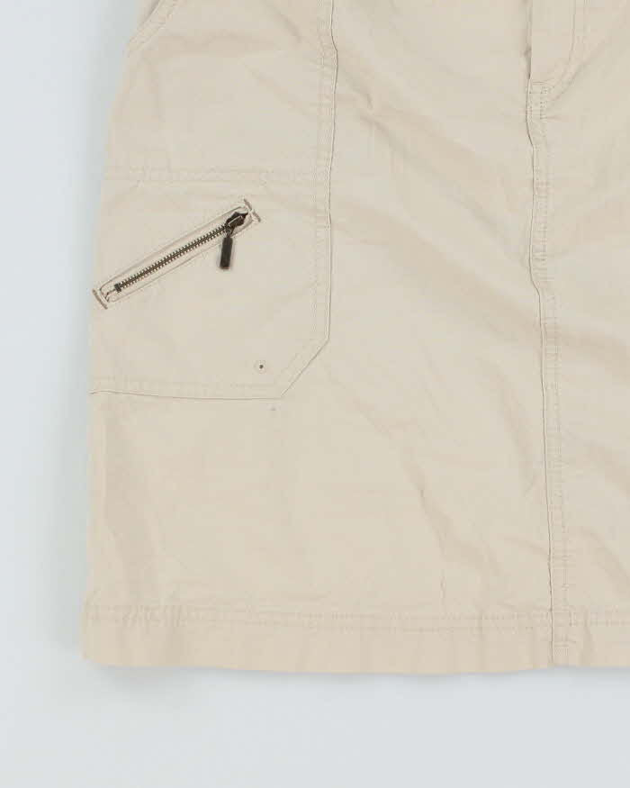 Eddie Bauer Beige Cargo Skirt - S