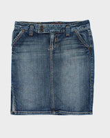 Y2k 00s Guess Denim Skirt - W32