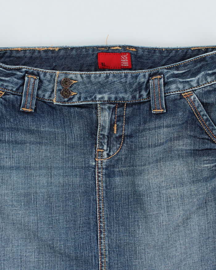 Y2k 00s Guess Denim Skirt - W32