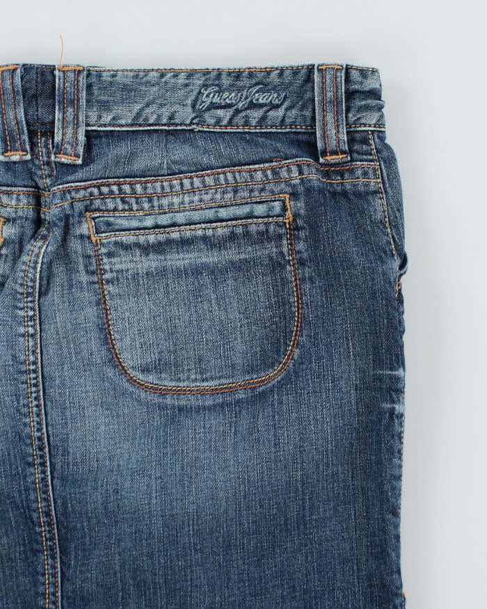 Y2k 00s Guess Denim Skirt - W32
