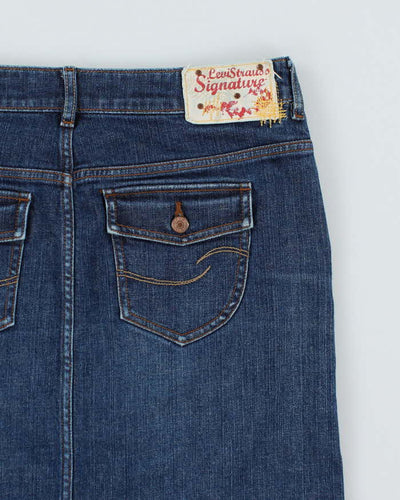 Y2k 00s Levi's Signature Denim Skirt - S