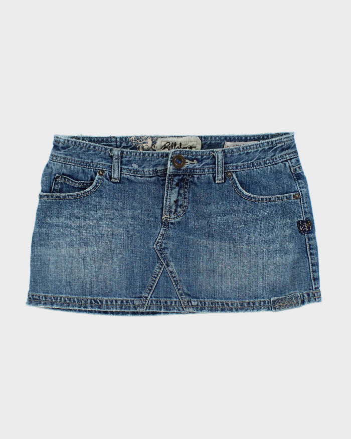 Y2k 00s Billabong Denim Mini Skirt - S