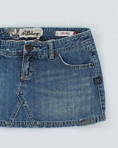 Y2k 00s Billabong Denim Mini Skirt - S