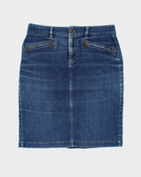 Vintage 00s Ralph Lauren Denim Skirt - W32