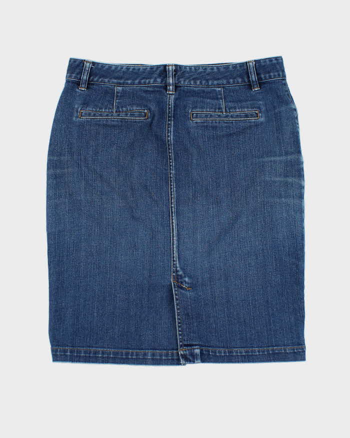 Vintage 00s Ralph Lauren Denim Skirt - W32