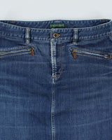 Vintage 00s Ralph Lauren Denim Skirt - W32