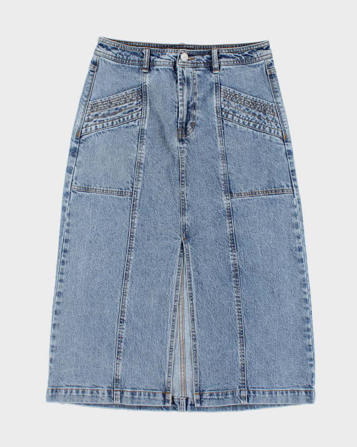Vintage Habitual Denim Skirt - W30