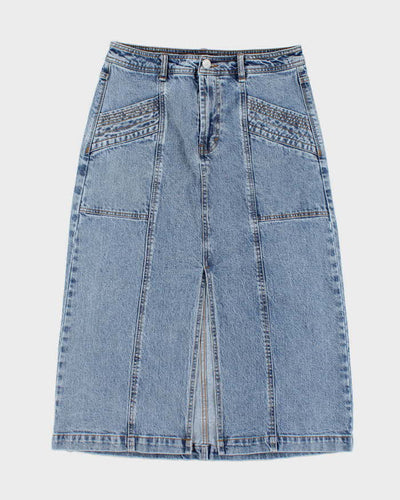 Vintage Habitual Denim Skirt - W30