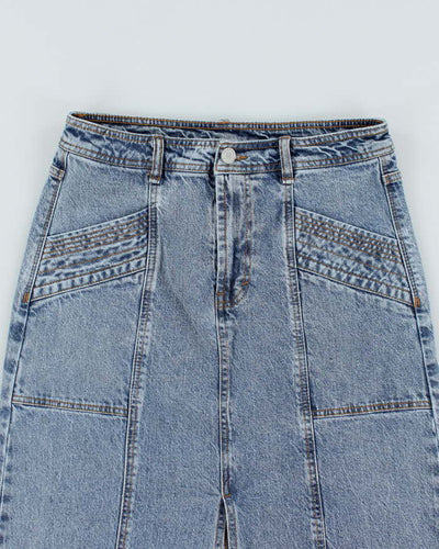 Vintage Habitual Denim Skirt - W30