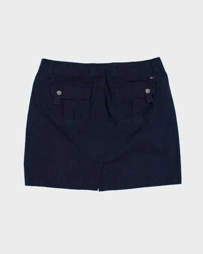 Y2k 00s Tommy Hilfiger Navy Cargo Skirt - S