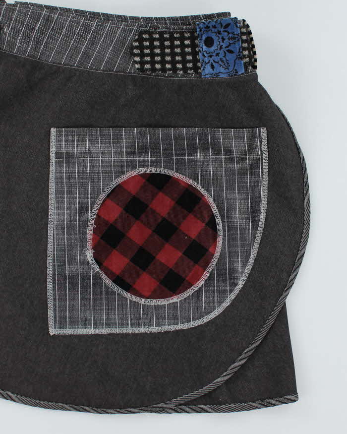 Vintage Y2k 00s Talia Designs Patchwork Wrap Skirt - M