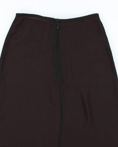 Vintage Y2k 00s Black Mesh Skirt - XS