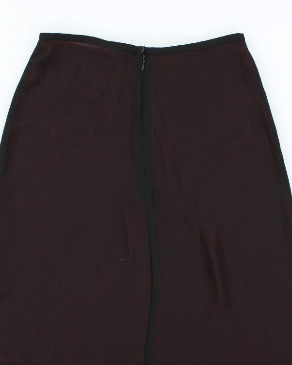 Vintage Y2k 00s Black Mesh Skirt - XS