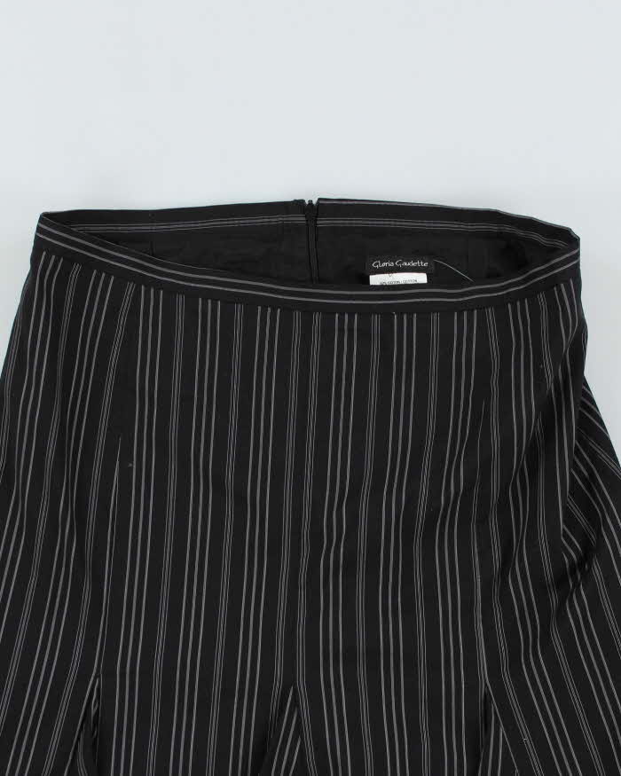 Y2k 00s Gloria Gaudette Pin Stripe Skirt - S