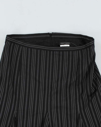 Y2k 00s Gloria Gaudette Pin Stripe Skirt - S