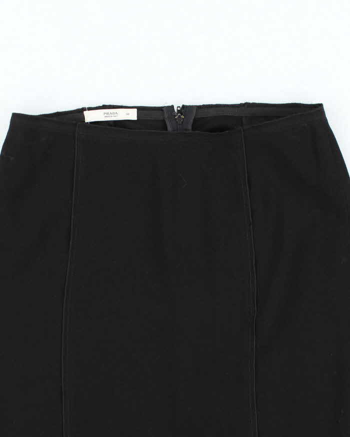 Vintage Prada Black Skirt - S