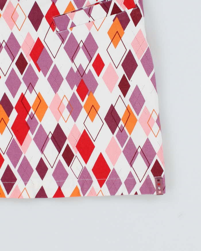 Y2k 00s Golf Plaid Mini Skirt - S