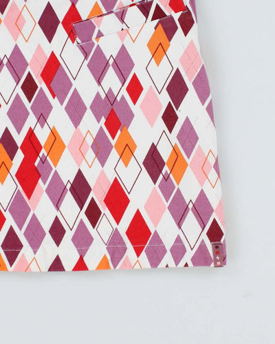 Y2k 00s Golf Plaid Mini Skirt - S
