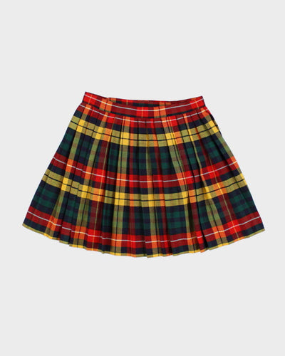Vintage 90s Imperial Collection Plaid Skirt - S