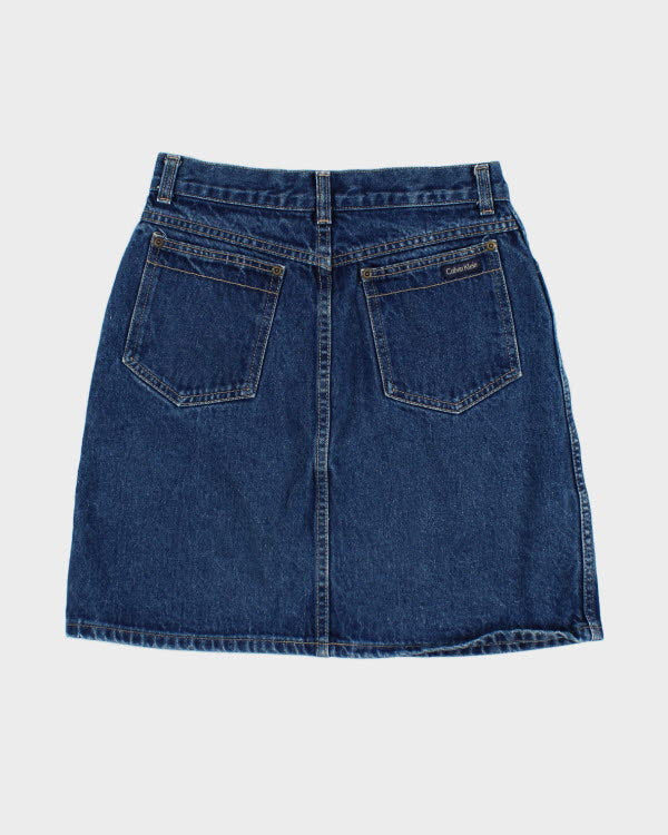 Vintage 90s Calvin Klein Denim Skirt - W26