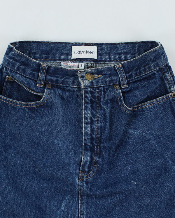 Vintage 90s Calvin Klein Denim Skirt - W26