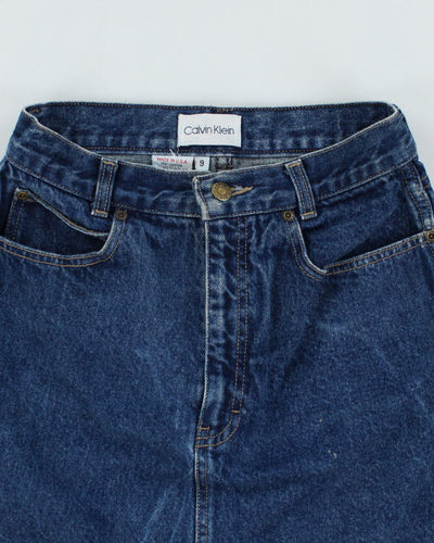 Vintage 90s Calvin Klein Denim Skirt - W26