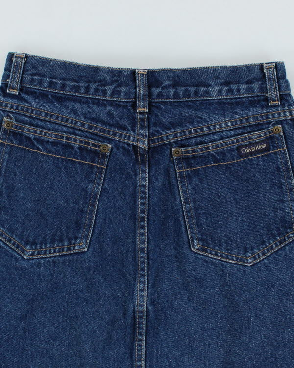 Vintage 90s Calvin Klein Denim Skirt - W26