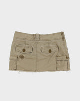 Y2k 00s Talula Distressed Mini Cargo Skirt - S