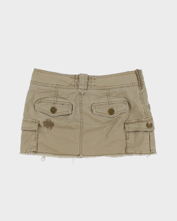Y2k 00s Talula Distressed Mini Cargo Skirt - S