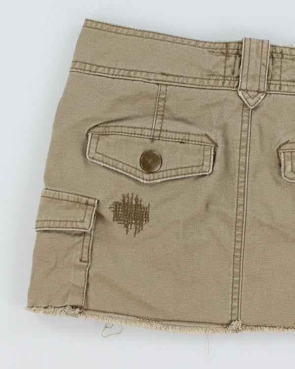 Y2k 00s Talula Distressed Mini Cargo Skirt - S
