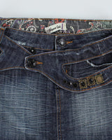 Y2k 00s Vigoss Mini Denim Skirt - S