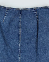 Vintage Y2k 00s Attitude Denim Wrap Skirt - S