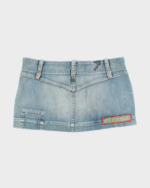 Vintage Y2k 00s Diesel Denim Mini Skirt - S