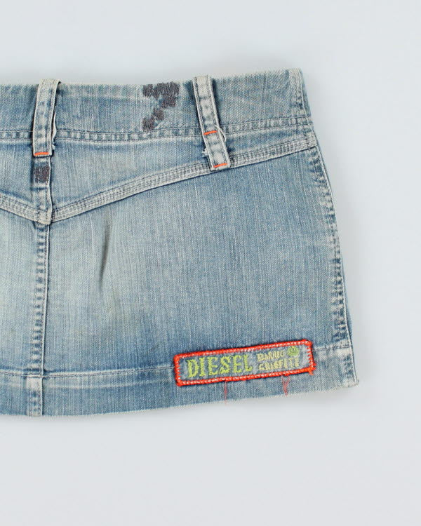 Vintage Y2k 00s Diesel Denim Mini Skirt - S